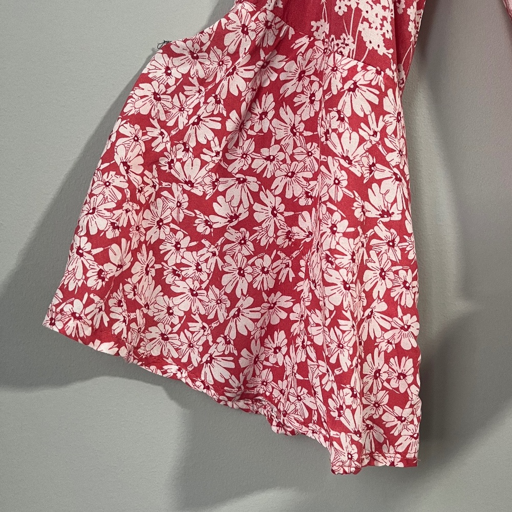 Rachel Zoe bohemian shirt in orange/red size Large - Picture 3 of 5